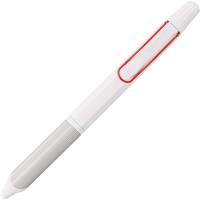 三菱鉛筆 3色ボールペン ジェットストリームエッジ 0.28 ホワイトレッド 極細だけど書きやすい SXE3250328W15 | 黄色いハチ
