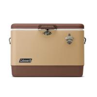 Coleman(コールマン) 54QTスチールベルトクーラー アウトドア キャンプ 保冷4日 釣り 極厚断熱材 フタにも断熱材 51L 防災 | 黄色いハチ