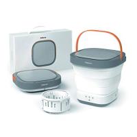 コンパクト折りたたみ洗濯機 脱水機能搭載 折り畳み 収納 排水 高性能 小さい 洗濯 マスク洗濯 ペット用品洗濯 SY-135 | 黄色いハチ