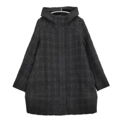 MB Lucas Cachette☆カシェット☆ブロックチェックAラインコート❤️ MB Lucas Cachette☆カシェット☆ブロックチェックAラインコート