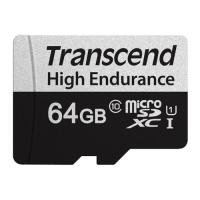 トランセンド microSDXCカード 64GB Class10 UHS-I U1 変換アダプター付 TS64GUSD350V マイクロSDカード | よろずやマルシェYahoo!ショッピング店