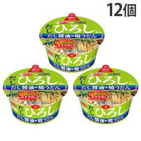 『賞味期限：25.12.25』カップ麺 三島のだし ひろし使用 だし醤油味焼うどん 79g 12個 エースコック | よろずやマルシェYahoo!ショッピング店