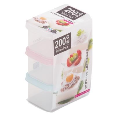 プラスチック容器 四角（保存容器、ケース） | キッチン、日用品、文具
