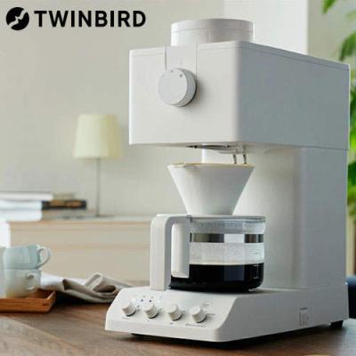 ツインバード（TWINBIRD） 『取寄品』コーヒーメーカー 全自動 ミル