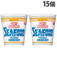 日清食品 カップヌードル シーフード ミニ 38g×15個 インスタントラーメン カップラーメン ラーメン カップ麺 | よろずやマルシェYahoo!ショッピング店