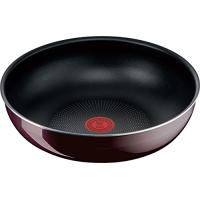 ティファール 取っ手のとれる 炒め鍋 28cm 深型 中華鍋 ガス火専用 PFOAなどの有害物質不使用 「インジニオ・ネオ ヴィンテージボルドー | Mabyco