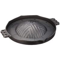 イシガキ プログレード 鉄鋳物焼肉ジンギスカン鍋29cm 3979 ブラック | Mabyco