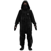 Bauhutte(バウヒュッテ) 着る毛布 ゲーミング着る毛布 ダメ着 4G ネクスト ブラック XLサイズ HFD-4G-24-XL-BK 2 | Mabyco