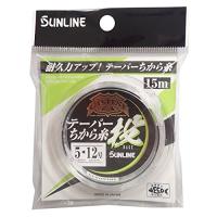 サンライン(SUNLINE) ナイロンライン CASTEST テーパー力糸投 15m #5-12 クリアブルー | Mabyco