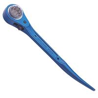 トップ工業 (TOP) コンパクトラチェットレンチ 17x21mm 曲シノ 薄型ソケット 足場 住宅施工用 鳶道具 RM-17x21C 燕三条 日 | Mabyco