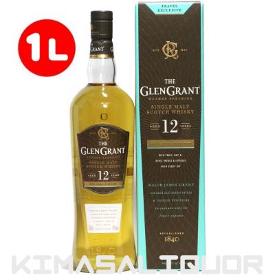 グレングラント 12年 並行品 箱付き 48度 1000ml (1L) : キマサリカー