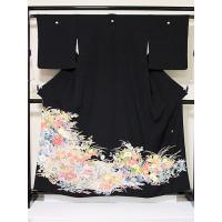 鼈甲櫛 笄 白べっ甲 螺鈿(蝶貝) 金細工 アンティーク 特選セット