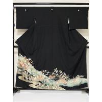 鼈甲櫛 笄 白べっ甲 螺鈿(蝶貝) 金細工 アンティーク 特選セット