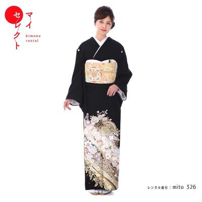 正絹黒留袖レンタルトールサイズ(レンタル)の商品一覧 正絹黒留袖レンタルトールサイズ(レンタル)の商品一覧