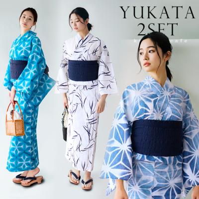 有松絞り 浴衣（着物素材：綿紅梅）の商品一覧 通販 - Yahoo!ショッピング