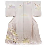 在庫処分 在庫処分 訪問着 本加工友禅 手描友禅 桜色 桜 橘 菖蒲 流水 在庫処分 在庫処分 訪問着 本加工友禅 手描友禅 桜色 桜 橘 菖蒲 流水