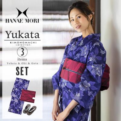 森英恵．浴衣✩.*˚モリハナエ浴衣．単衣着物 楽天市場】ハナエモリ 浴衣 蝶の通販