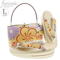 Prices down3）成人式 草履 バッグ セット L 草履バッグセット「ピンク