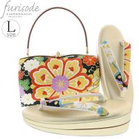 Prices down3）成人式 草履 バッグ セット L 草履バッグセット「ピンク
