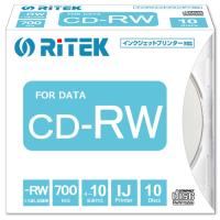 RiTEK CD-RW700.PW10P A データ用CD-RW  700MB  １０枚スリムケース   ホワイト | キムラヤYahoo!店
