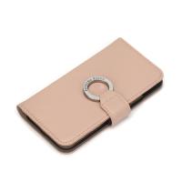 PGA PG-20FFP07BE iPhone12 mini用 リングフリップカバー Premium Style ベージュ | キムラヤYahoo!店