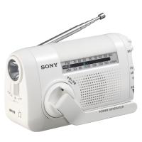 ソニー ICF-B09 W 手回し充電ラジオ(ホワイト) | キムラヤYahoo!店