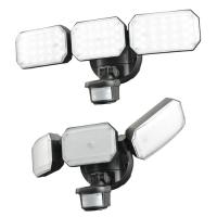 オーム電機 LS-B313 リチウム充電池式 センサーライト 3灯 リチウム充電池式 | キムラヤYahoo!店