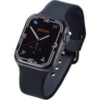 エレコム AW-45BDSCLBK Apple Watch用Lサイズシリコンバンド [ 49mm 45mm 44mm 42mm ] シリコン ロングサイズ ブラック AW45BDSCLBK | キムラヤYahoo!店