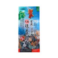 スドー  金魚・メダカの大粒珠五色砂利  ９００ｇ | キムラヤYahoo!店