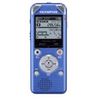 OLYMPUS ICレコーダー VoiceTrek 2GB MP3/WMA ステレオ録音 microSD対応 LBL ライトブルー V-80 | KIND RETAIL