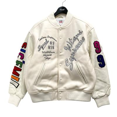SUPREME スタジャン ホワイト刺繍 シュプリーム スタジャン（色：ホワイト系）のおすすめ人気商品一覧