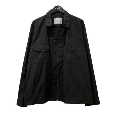 毎日値下げ美品サカイハイブリッドドッキングコートサイズ1 sacai(サカイ) MA-1ドッキングニット 22-06194 グレー サイズ M