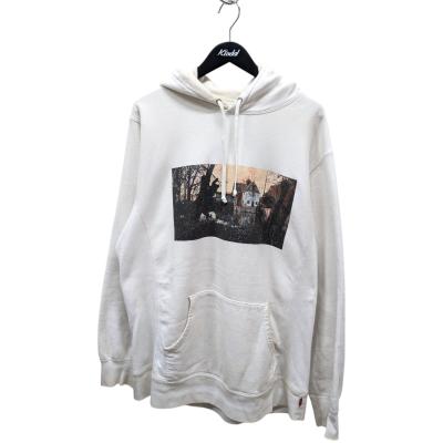 【ジョンソン】シュプリーム✨️センター刺繍ロゴ　パーカー　大きいサイズ　ＸＬ 2025年最新】supreme パーカー 刺繍の人気アイテム - メルカリ