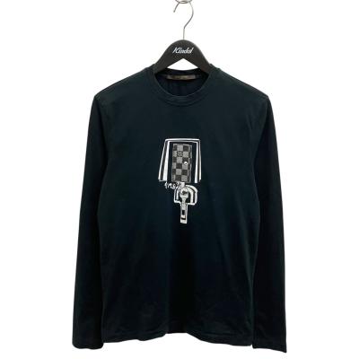 美品【ルイヴィトン LOUIS VUITTON】 コットン100％ ヘンリーネック 