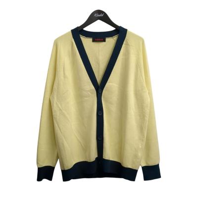 CABaN カーディガン イエロー caban.jp の襟付きカーディガンに一目惚れ💛派手だと思ったイエローを