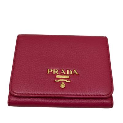 prada三つ折り財布（色：ピンク系）の商品一覧 通販 - Yahoo!ショッピング