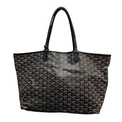 ✨Goyard トートバッグ ブラック/マルチカラー ポーチ付き~* 楽天市場】ゴヤール サン ルイ PM ブラック（レディースバッグ