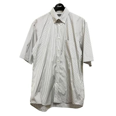 BALENCIAGA バックロゴシャツ ホワイトサイズ40 BALENCIAGA メンズシャツ、カジュアルシャツ｜トップス｜ファッション