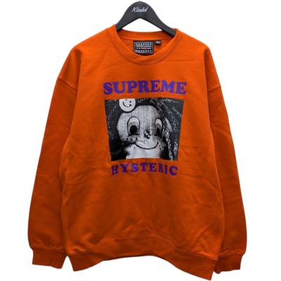 supreme スウェット オレンジ（メンズトレーナー）｜トップス