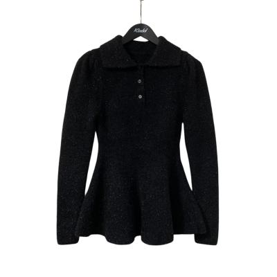 Bibiy. PATTY PILGRIM TOP ブラック BIBIY. MADE | PATTY PILGRIM TOP BLACK｜Bibiy.