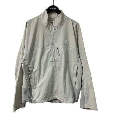 Nike ACG グレー ハーフジップ ナイロンジャケット メンズL ナイキ ACG ナイロンジャケット（メンズファッション） | ファッション