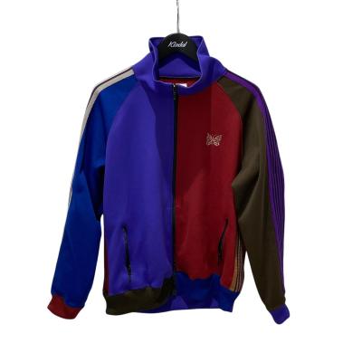 Needles トラックジャケット　パープル×レッド Needlesトラックジャケット ニードルス ワインレッド - メルカリ