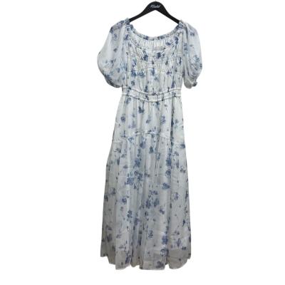 Her lip to 花柄ワンピース ネイビー×ホワイト（Sサイズ） ハーリップトゥ（ワンピース）｜ワンピース、チュニック