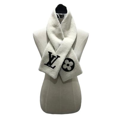 LOUIS VUITTON レディースマフラー（色：ホワイト系）｜ファッション