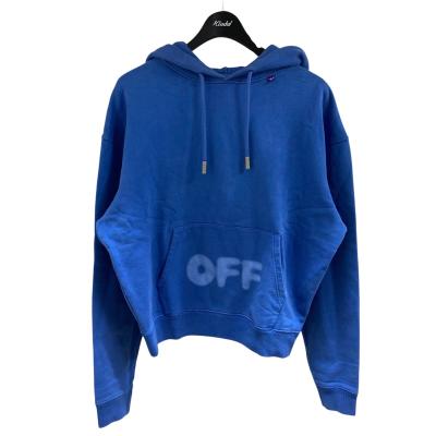 off white メンズパーカー（色：ブルー系）｜トップス｜ファッション