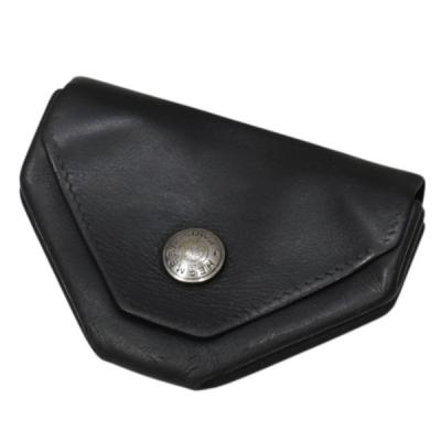 HERMES（エルメス） ル ヴァンキャトル レザーコインケース ブラック