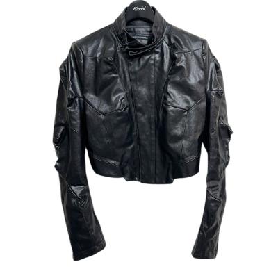 JULIUS 11SS Archiveドレープ ライダース ロング カーディガン JULIUS 11SS Archiveドレープ ライダース ロング カーディガン