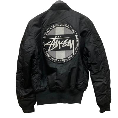 stussy MA-1 WINDSTOPPER 黒　Mサイズ stussy MA-1 WINDSTOPPER 黒 Mサイズ STUSSY ステューシー ジャケット