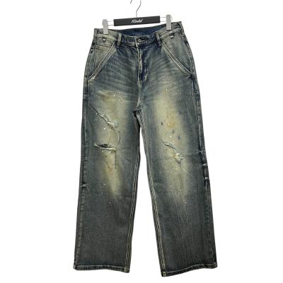ロックステディレコーズ ROCKSTEADY RECORDS ウォッシュドダメージ加工デニムパンツ メンズ M Rock Steady メンズファッション｜ファッション 通販 - Yahoo!ショッピング