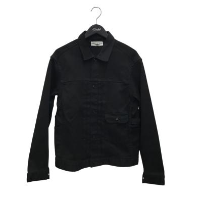 ★美品★ササフラス/sassafras★ベールウォール ジャケット M 黒 SASSAFRAS Digs Crew Coat British Twill | kado〔カド オノミチ〕